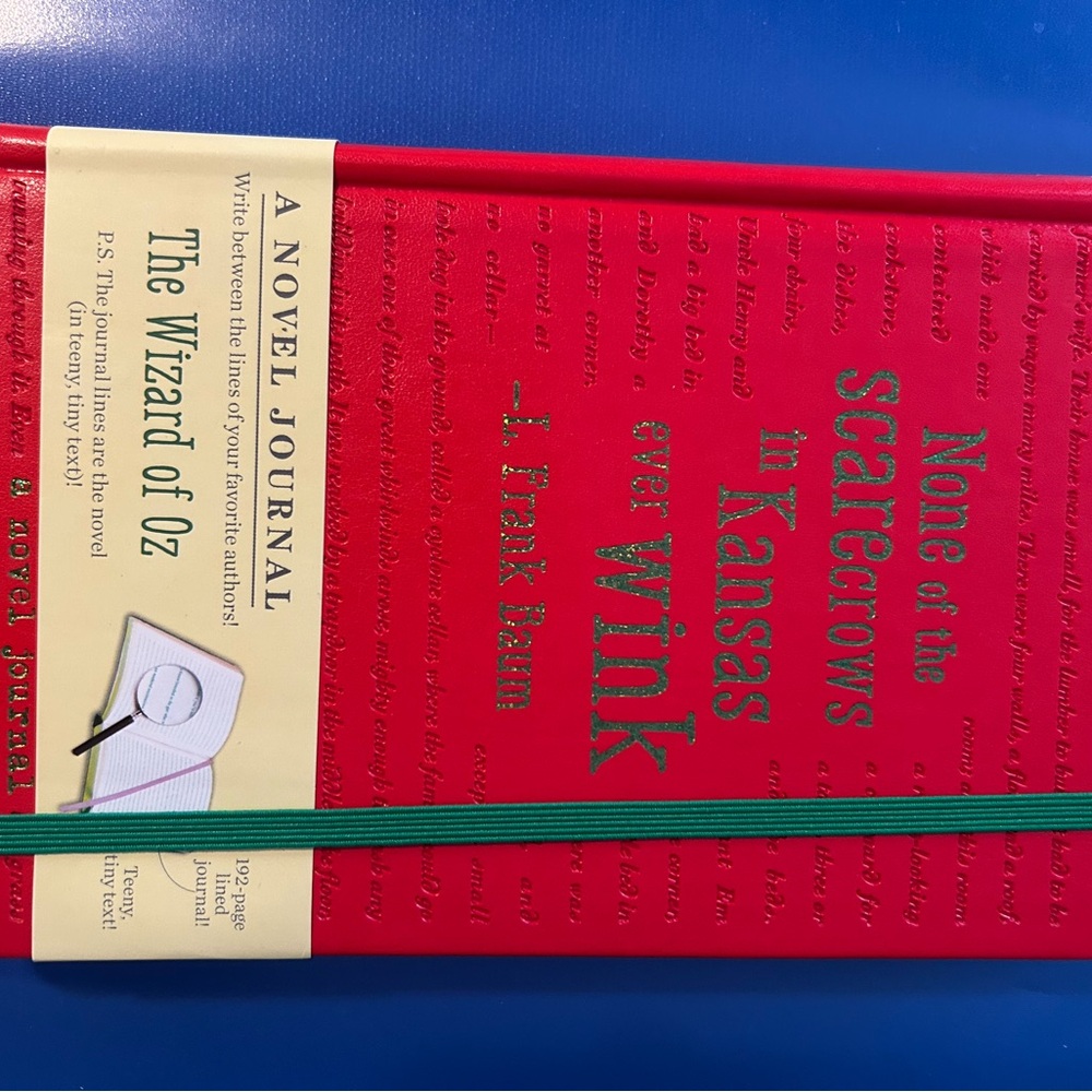 Wizard of Oz “Write Between the Lines” Hardcover Novel Journal